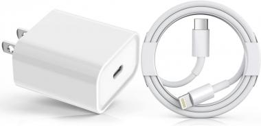 Fast Charger iPhone, iPhone 13 Charger【Apple MFi Certified】20W USB C Fast Charging Wall Charger Block Plug with Rapid Type-C to Lightning Cable Quick Data Sync Cord for iPhone 13/12/Pro/Max/11/SE 2022