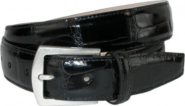 CrookhornDavis Men's American Alligator 32mm Belt