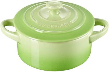 Le Creuset Stoneware Mini Round Cocotte, 8 oz., Palm