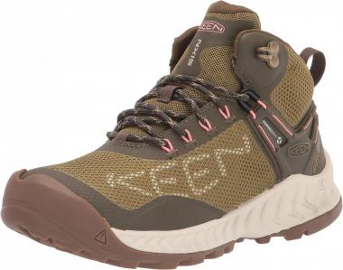 KEEN Women's Nxis Evo Mid Height Waterproof Fast Packing Hiking Boots