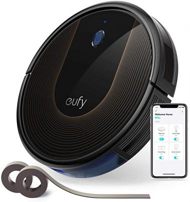 eufy by Anker, BoostIQ RoboVac 30C, Robot Vacuum Cleaner, Wi-Fi, Super-Thin, 1500Pa Suction, Boundary Strips Included, Quiet, Self-Charging Robotic Vacuum, Cleans Hard Floors to Medium-Pile Carpets