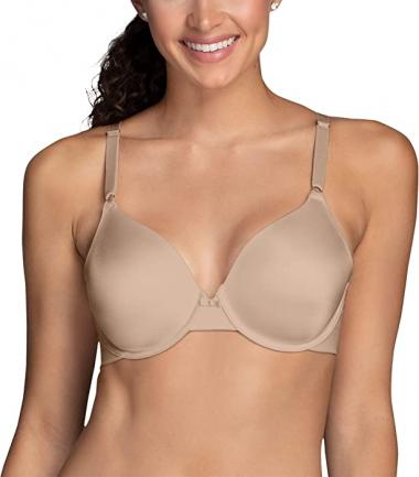 Vanity Fair Women's Full Coverage Beauty Back Smoothing Bra (34B-42D)