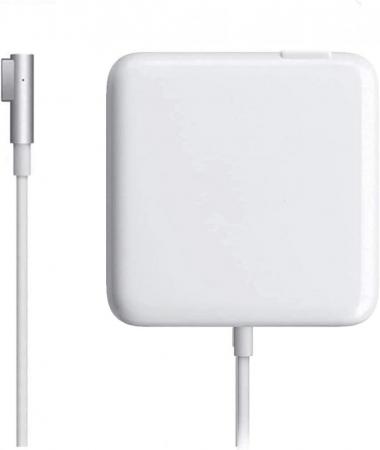 Replacement 85w Magnetic L-Tip MacBook Pro Charger for MacBook Pro 17/15/13 inch (Before Mid 2012 Models)(White 85L)