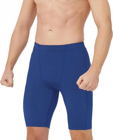 Fiteng Men's Swim Jammers - Athletic Training Endurance Swimsuits Racing Competition Swimwear Sizes: 32-42