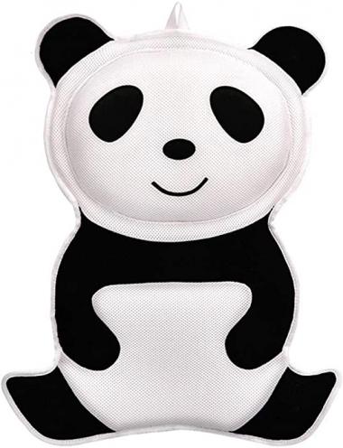 HaHawaii Bath Pillow 3D Panda Air Mesh Bath Pillow with Suction Cups Head Neck Support Spa Cushion Panda