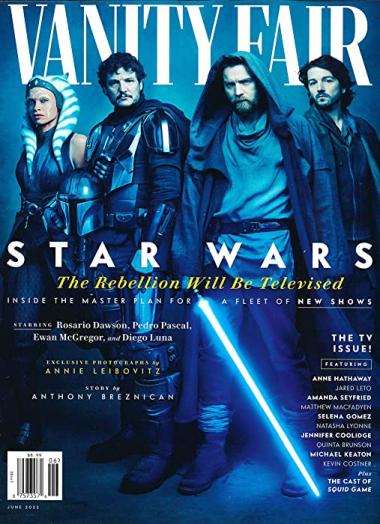 VANITY FAIR MAGAZINE - JUNE 2022 - STAR WARS - THE REBELLION WILL BE TELEVISED