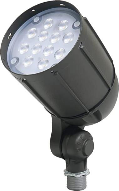 Newhouse Lighting V5BLF12BRZ LED Spotlight Outdoor Lights, Bullet, Bronze, Bullet Light Only