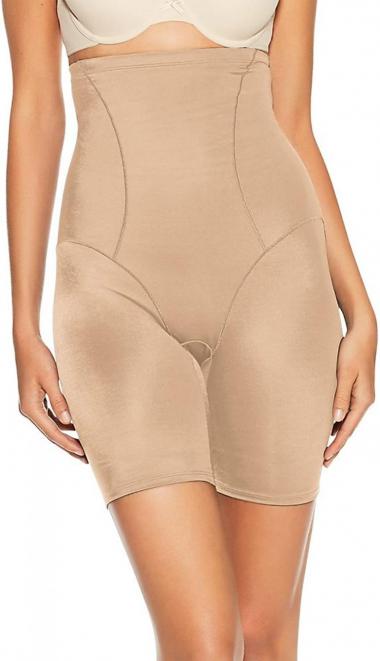 Bali Women’s Shapewear Ultra Firm Control High Waist Thigh Slimmer Cool Comfort Fajas DF8097