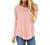 HIYIYEZI Fall Tops for Women Long Sleeve Side Split Casual Loose Tunic Top