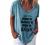 Womens Tops Dressy Casual Short Sleeve V Neck T Shirts Loose Funny Graphic Tees Tunic Cute Tops Summer T-Shirt Blouses