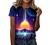 Women Summer T Shirts Short Sleeve Round Neck Rainbow Graphic Tee Tops Loose Casual Cute Printed T-Shirt Blouse Tunics