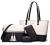 Women Fashion Handbags Wallet Tote Bag Shoulder Bag Top Handle Satchel Purse Set 4pcs