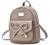 Girls Bowknot Cute Leather Backpack Mini Backpack Purse for Women