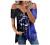 Off Shoulder Tops for Women Sexy V Neck Short Sleeve T Shirts Plus Size Lace Zipper Summer Casual Flowy Tee Blouses