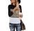 BMJL Women's Casual Leopard Print Tops Long Sleeve T Shirt Cute Blouse Graphic Tees