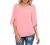 Neineiwu Womens Casual Scoop Neck Loose Top 3/4 Sleeve Chiffon Blouse Shirt Tops