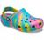 Crocs Classic Marbled Tie-Dye Clog (Toddler)