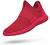 QANSI Mens Sneakers Slip-on Lightweight Athletic Running Walking Gym Shoes