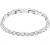 Swarovski Women's Tennis Bracelet and Earring Collection, Rhodium Finish, Clear Crystals