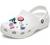 Crocs Mens and Womens Classic Clog w/Jibbitz Charms 5-Packs for Her