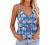 Womens Fashion 2022 Summer Tops Dressy Plunge V Neck Zip Up Spaghetti Strap Tank Top Sleeveless Camisole Shirts Blouse