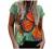 Graphic Tees for Women Round Neck Abstract Face Vintage Aesthetic Printing Short Sleeve T-Shirts Casual Summer Blouses