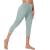 Smooto Capri Leggings Women Short High Waist Leggings Tight Leggings Elasticity Tummy Control Leggings Sports Yoga Pants