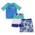 Tommy Bahama Boys' Rashguard and Trunks Swimsuit Set