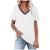 Smooto 2022 Women Summer Blouses Casual V-Neck Short Sleeve T-Shirt Oversized Blouse Women Basic Tee Tops