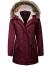 Ollie Arnes Women's Faux Fur Hooded Anorak Jacket, Quilted or Fur Lined Sherpa Down Parka - Regular and Plus Sizes