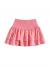 SheIn Women's Solid Shirred High Waist Layered Ruffle Hem Flared Mini Skirt