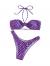 SOLY HUX Women's Criss Cross Halter Bikini Bathing Suits 2 Piece Swimsuits