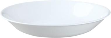 Corelle Livingware 20-Ounce Salad/Pasta Bowl, Winter Frost White (2, White)