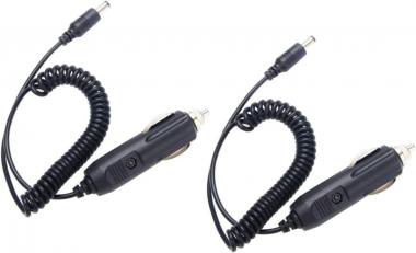 BAOFENG UV-5R Car Charger Cable DC 12-24V Charge Cable Car Travel for UV-82 UV-5R UV-9R DM-1801 UVb2 Plus BF-888S(2 Pack)