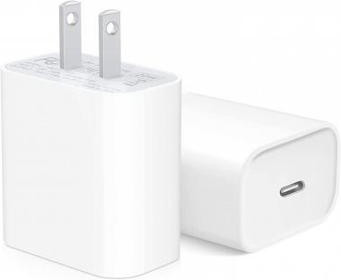 iPhone 13 Fast Charger Block [2 Pack] Cube 20W USB C Wall Charger PD Charger Fast iPhone Charging Type C Wall Charger Plug Adapter Box Brick for iPhone 13/13 Mini/13 Pro Max/12/11/SE/XR/iPad Pro/Mini