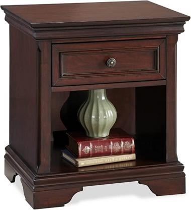 Homestyles Lafayette Nightstand, FURNITURE, Brown