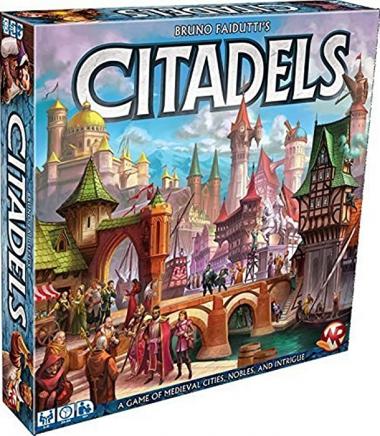 Citadels Card Game | Medieval Strategy Game | City-Building Card Drafting and Bluffing Game for Adults and Kids | Ages 10+ | 2-8 Players | Average Playtime 20-60 Minutes | Made by Z-Man Games