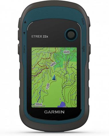 Garmin eTrex 22x, Rugged Handheld GPS Navigator, Black/Navy