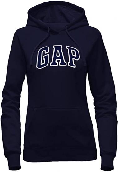 GAP Women's Pullover Fleece Logo Hoodie