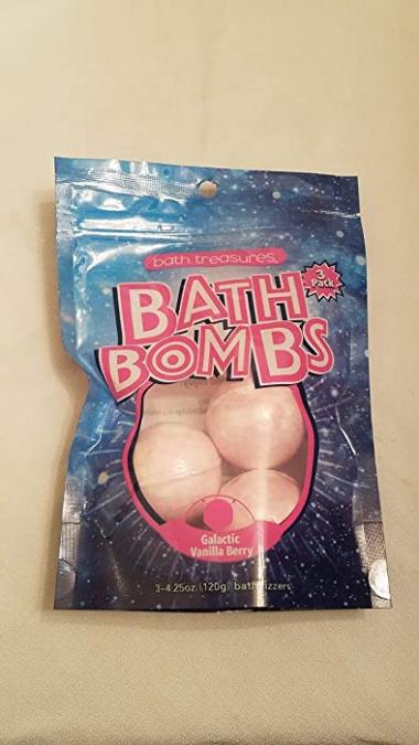 Galactic Vanilla Berry BATH BOMBS - 3 PACK