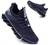 Vooncosir Men's Fashion Sneakers Breathable Mesh Running Shoes Blade Non Slip Soft Sole Casual Athletic Walking Shoes