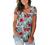 SAMPEEL Summer Floral Tops for Women Classic V Neck Tshirts Short Sleeve Cute Tops