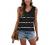 SAMPEEL Tank Tops for Women Summer Trendy V Neck Sleeveless Tee Shirts Women Casual Tee