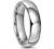 CROWNAL 2mm 4mm 6mm 8mm 10mm Tungsten Wedding Band Ring Men Women Plain Dome Polished Size Comfort Fit Size 3 to 17