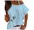 Sexy Tops for Women Summer T-Shirt V Neck Cold Shoulder Tunic Tops Blouse Casual Loose Strappy Cute Graphic Tee Shirts