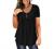 Beadchica Plus Size Tunic Tops For Leggings Casual Flowy Tshirts Ruched Blouses For Women