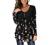 BeadChica Women's Casual Tunic Tops To Wear With Leggings Long Sleeve Henley Blouses Botton Up Shirts