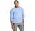 Van Heusen Men's Flex Long Sleeve Jaspe Windowpane Polo Shirt