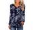 ONLYSHE Womens Casual Short Sleeve Shirts V Neck&U Neck Tops Button Up Tunic Floral Ruffle Blouse