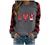 Christmas Shirts for Women Sweaters Patchwork Long Sleeve Sweatshirts Casual Xmas Gnome Pullover Hoodies Tunic Tops